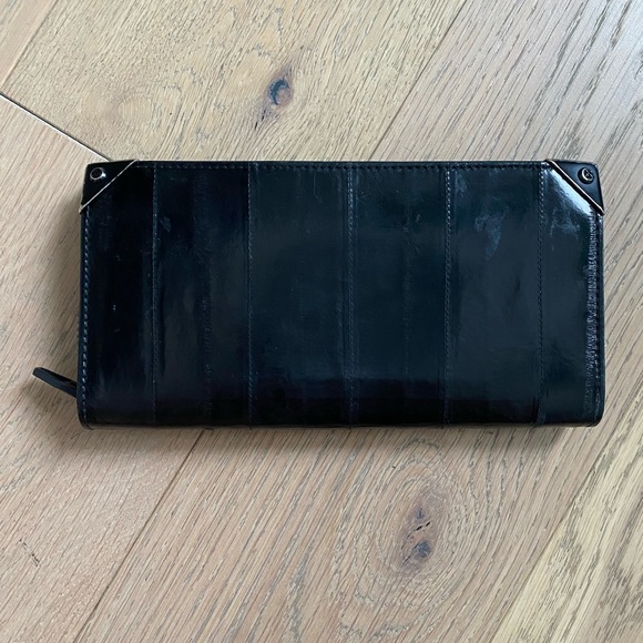 Alexander Wang black eel wallet - Picture 2 of 4